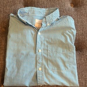 American Eagle Men’s small checkered dress shirt